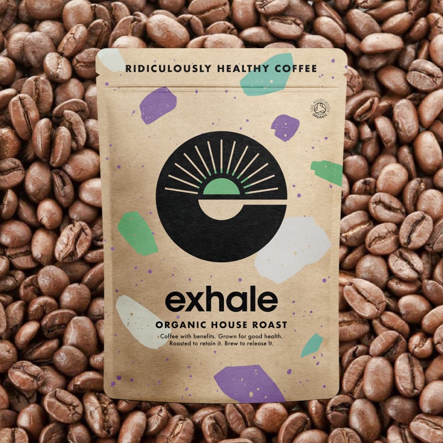 Exhale Coffee gift voucher, a letterbox-friendly coffee subscription for new UK homeowners