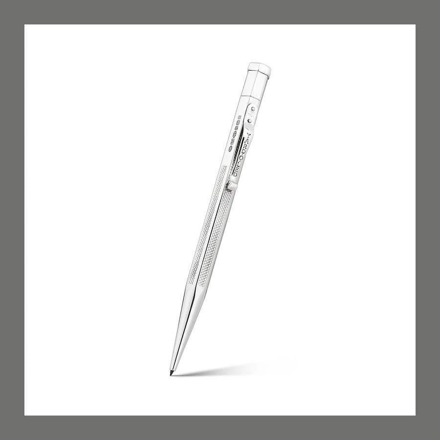 Yard-O-Led Diplomat Barley sterling silver propelling pencil