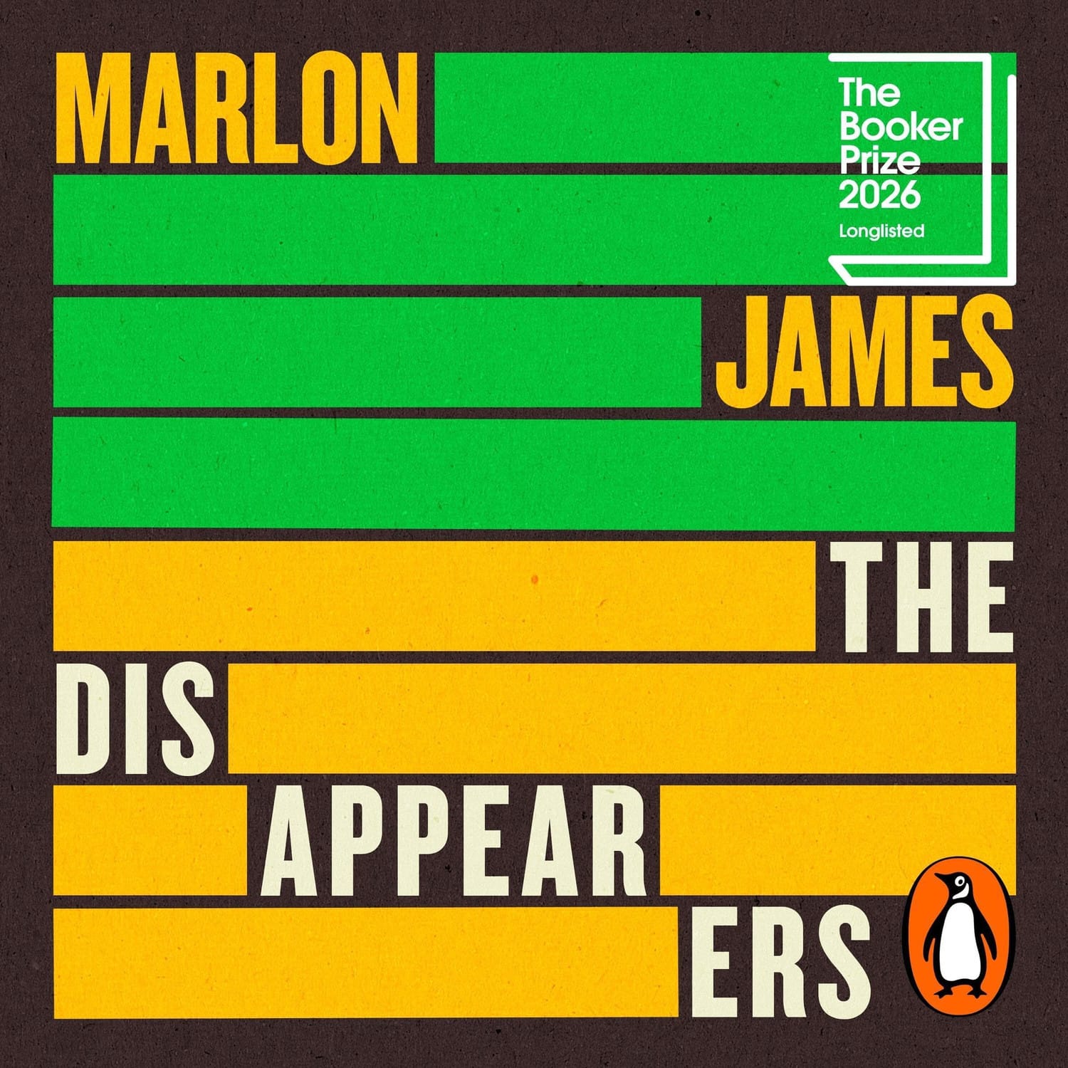 The Disappearers by Marlon James, audiobook cover art