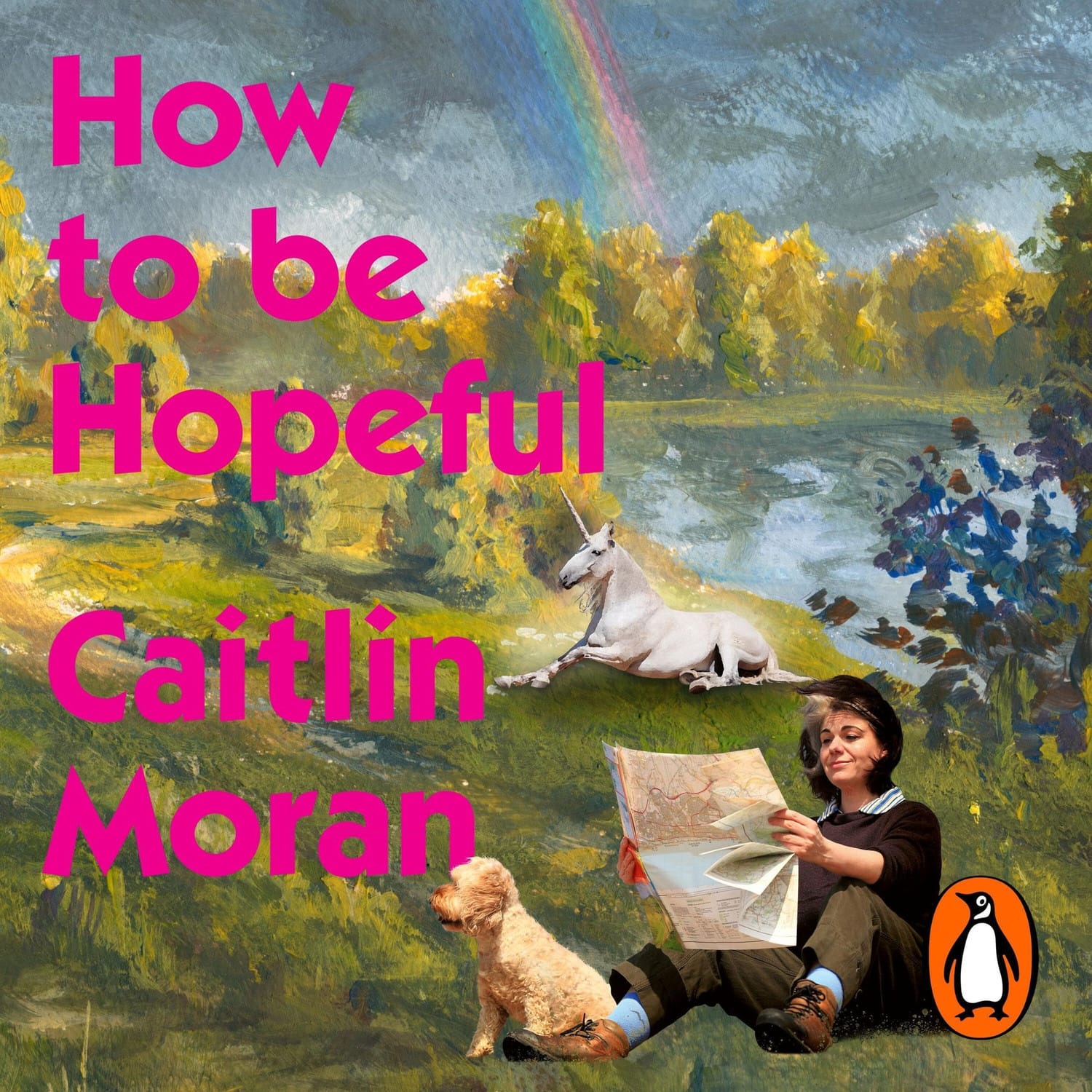 How to Be Hopeful by Caitlin Moran, audiobook cover art