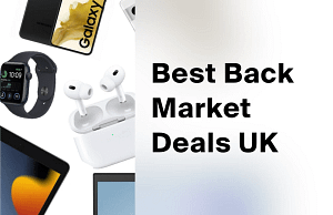 Best Back Market Deals UK title graphic for CoolCuration's refurbished tech roundup