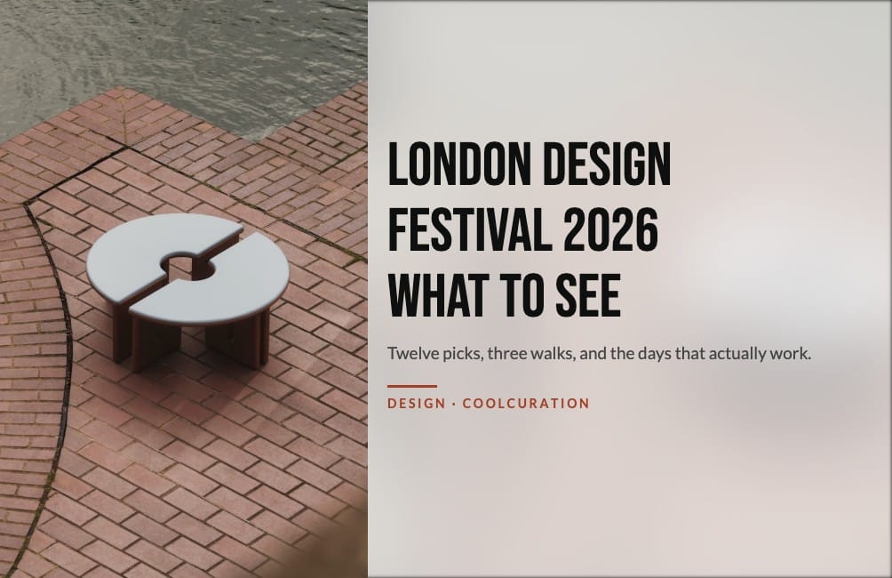 London Design Festival 2026: What to See