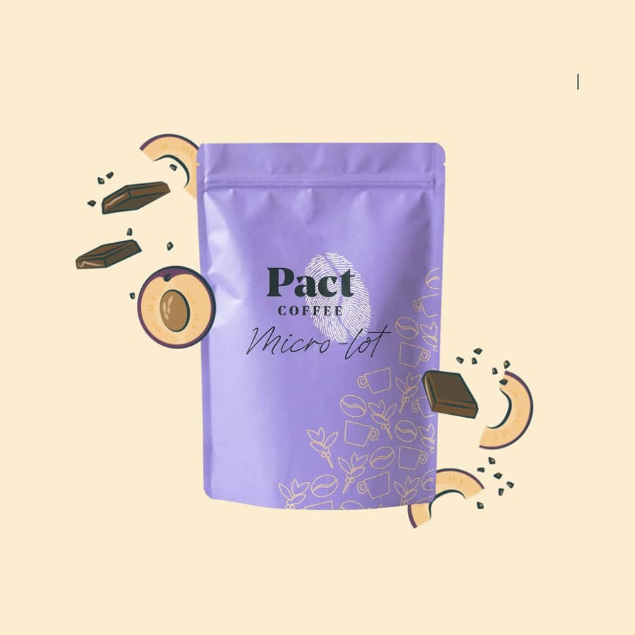 a bag of great coffee from pact ☕️