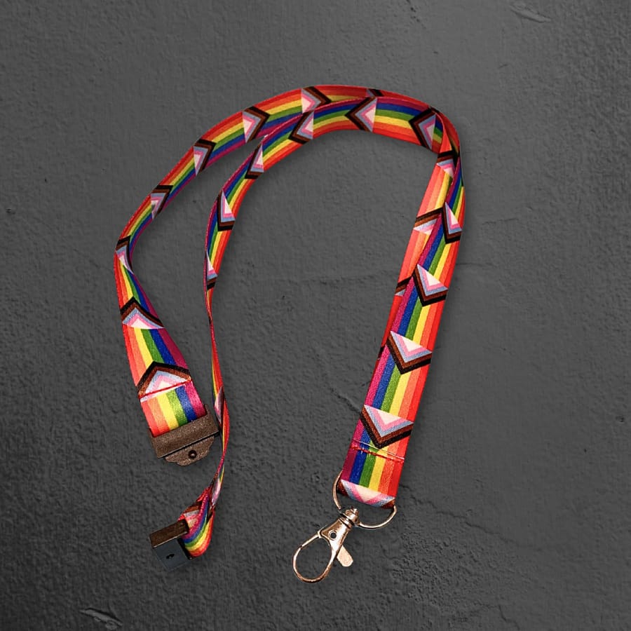 LGBTQ-Progress-Pride-Rainbow-Gay-Pride-Flag-Lanyard