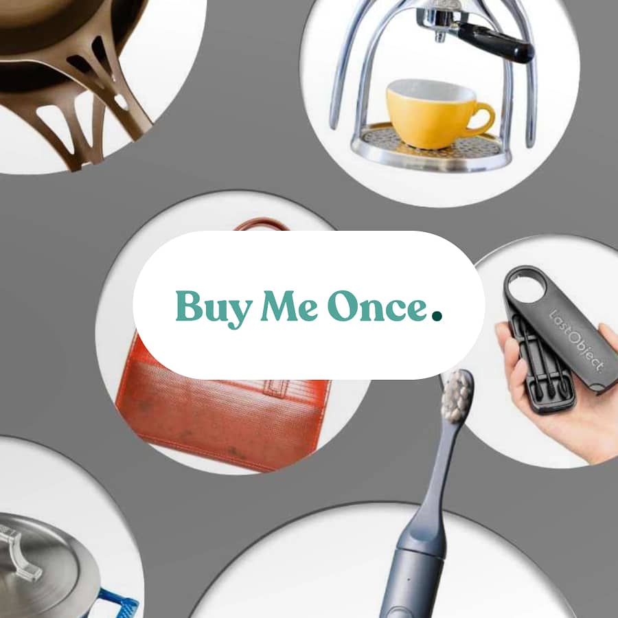 A collection of curated, long-lasting products featured on Buy Me Once. Shop thoughtful, durable gifts and get £10 off your first order using our referral link.