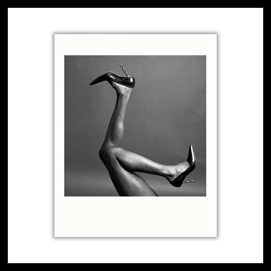 Ajamu X black and white limited edition photography print – signed and numbered