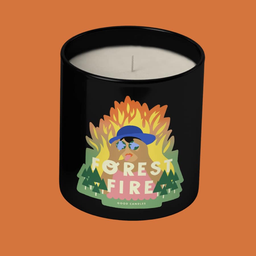 FOREST FIRE SOY WAX SCENTED CANDLE