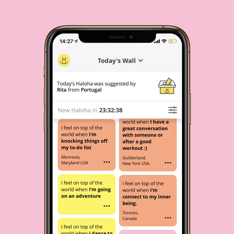 Daily Haloha app
