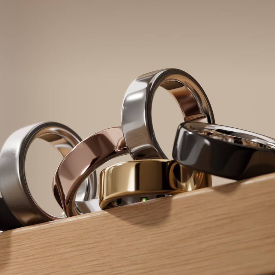 Oura Ring 4, a cutting-edge wellness tracker designed for advanced sleep, fitness, and health monitoring, perfect as a thoughtful gift