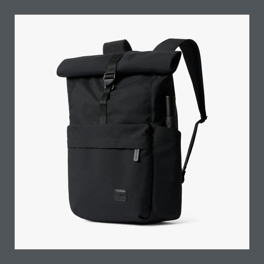 Bellroy Classic Rolltop 26 litre commuter backpack in black