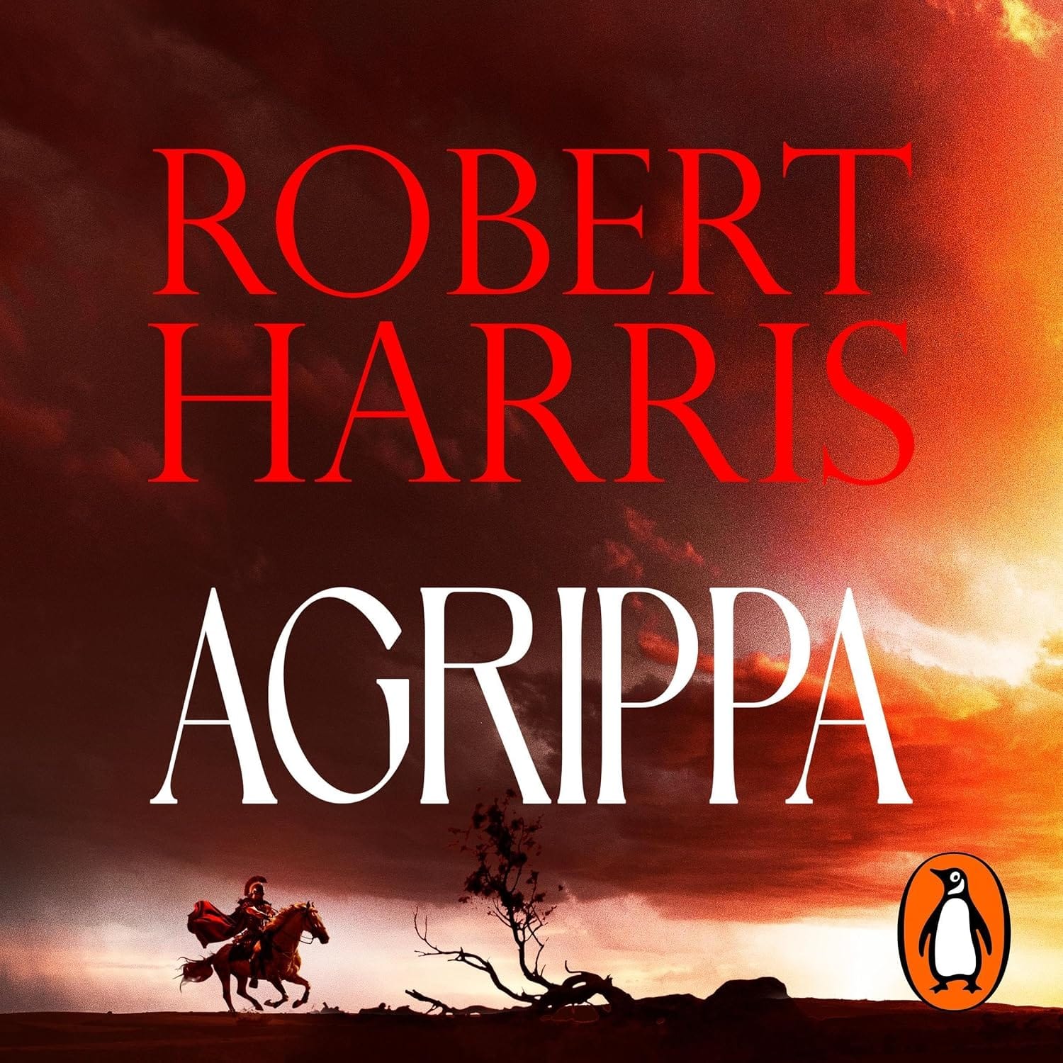 Agrippa by Robert Harris, audiobook cover art