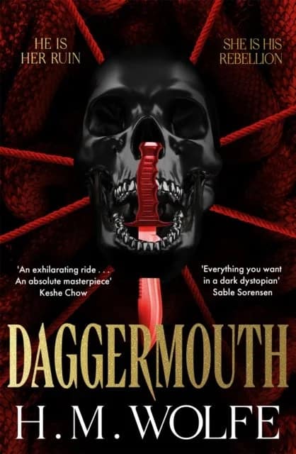 Daggermouth by H. M. Wolfe, audiobook cover art